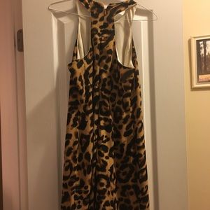 Cheetah print dress